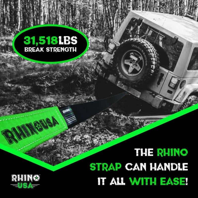 Rhino USA — Rhino USA 30Ft Tow Strap/Hitch Combo
Tow Strap - view 5