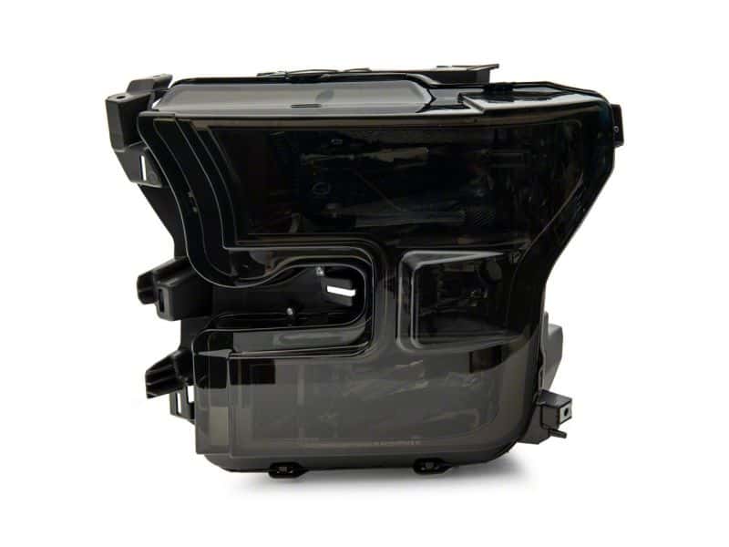 Raxiom — Raxiom 15-17 Ford F-150 Axial OEM Style Rep Headlights- Chrome Housing- Smoked Lens
Headlights - view 5