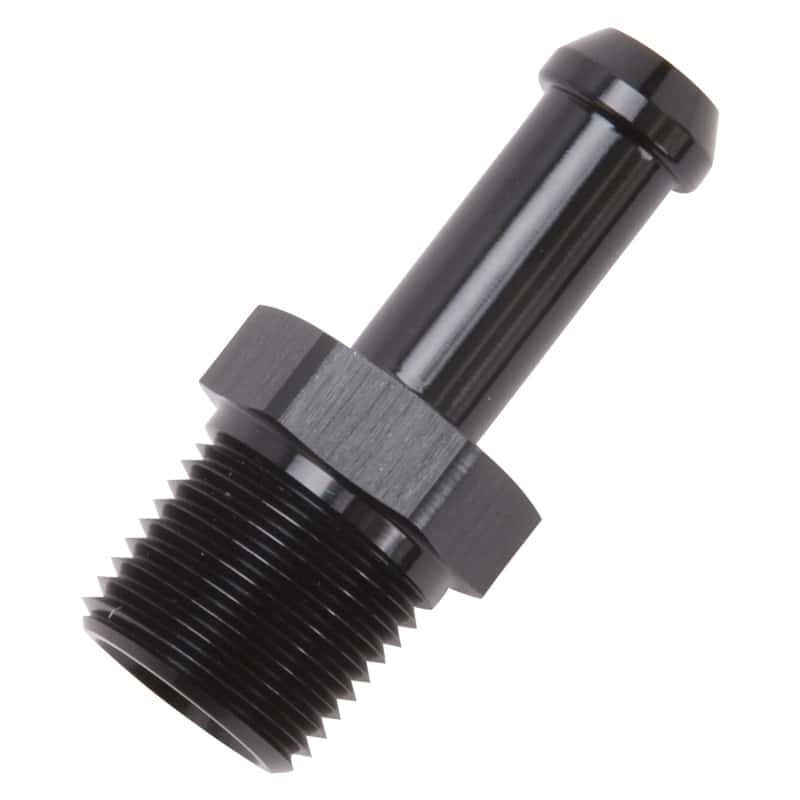 Edelbrock — Edelbrock Hose End Straight 3/8In NPT to 3/8In Barb Black Anodize
KIT PARTS - view 3