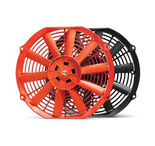 BLOX Racing — BLOX Racing 10inch Electric Slim Fan - Red - view 1