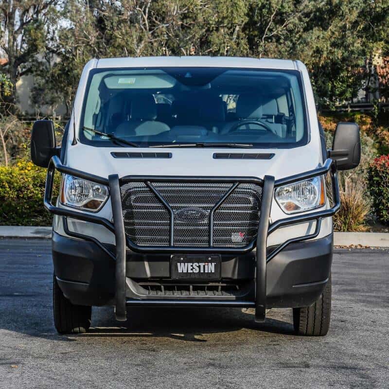 Westin — Westin 15-21 Ford Transit 150/250/350 HDX Grille Guard - Black
Grille Guard - view 4