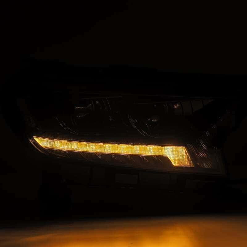 AlphaRex — AlphaRex 2019+ Ford Ranger PRO-Series Proj Headlights Plank Style Black w/Seq Signal/DRL
Projector Headlights - view 4