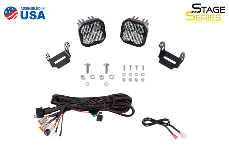 Diode Dynamics — Diode Dynamics 21-22 Ford Bronco SS3 LED Ditch Light Kit - Sport Yellow Combo - view 7
