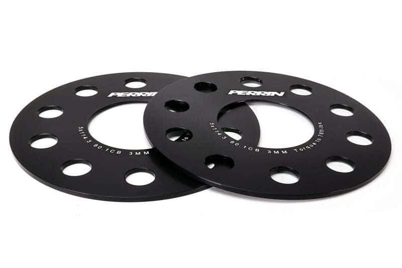 Perrin Performance — PERRIN 23-26 Toyota GR Corolla 60.1mm CB / 5x114.3 BP Wheel Spacers - 3mm - view 2