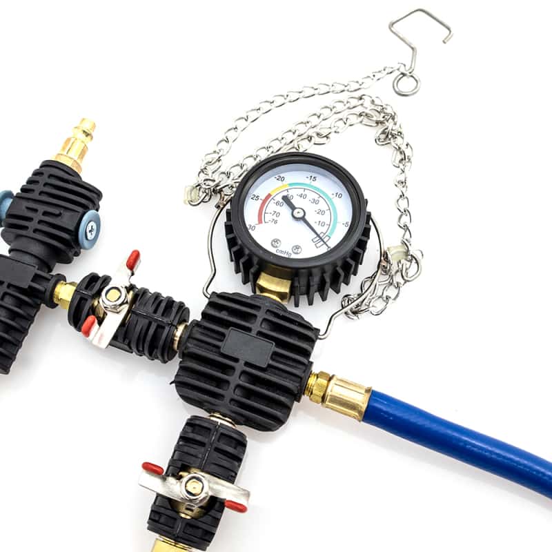 Mishimoto — Mishimoto Cooling System Pressure Tester / Vacuum Purge Kit - 28pc
Pressure Tester Kit - view 3