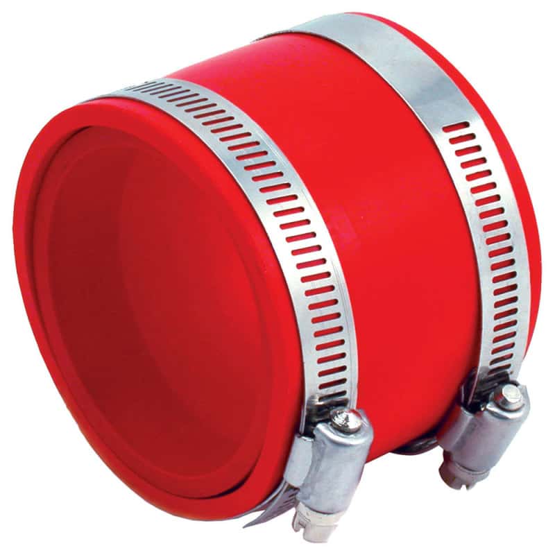 Spectre — Spectre Coupler 3in. (PVC) w/Insert - Red - view 2