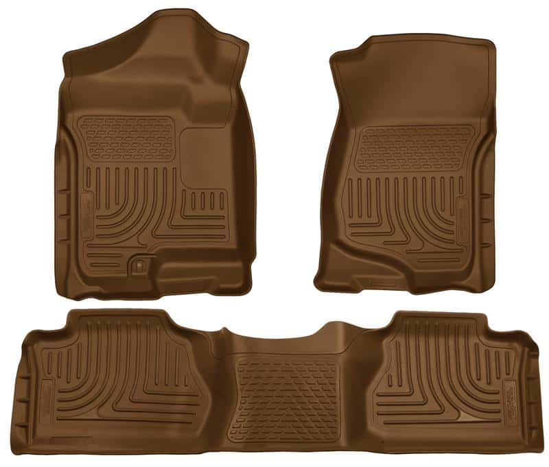 Husky Liners — Husky Liners 07-12 Chevy Silverado/GMC Sierra Extended Cab WeatherBeater Combo Tan Floor Liners
Floor Liners - view 2