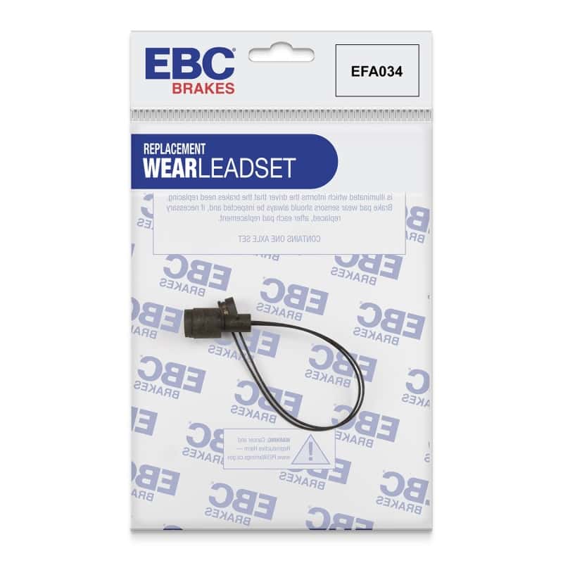 EBC — EBC 87-91 BMW M3 2.3 (E30) Front Wear Leads
DscBrkPadWrSnsr - view 2