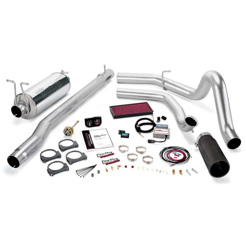 Banks Power — Banks Power 99 Ford 7.3L F250/350 Man Stinger System - SS Single Exhaust w/ Black Tip
Power/Efficiency Sys - view 2