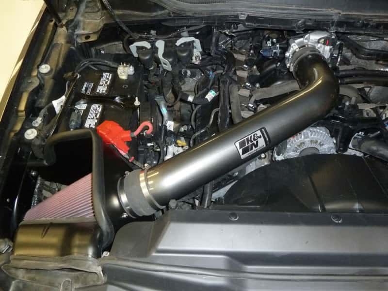 K&N Engineering — K&N 2020 Ford F250/350 6.2L V8 High Flow Performance Intake Kit
Air Intake System - view 5