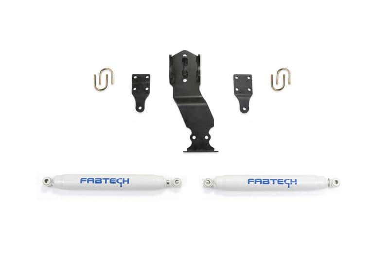 Fabtech — Fabtech 17-20 Ford Superduty 4WD Performance Dual Steering Stabilizer Kit
Steering Damper Kit - view 1