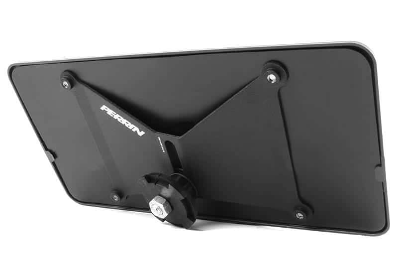 Perrin Performance — PERRIN 15-17 Subaru WRX/STI (w/FMIC ONLY) License Plate Relocation Kit - view 5