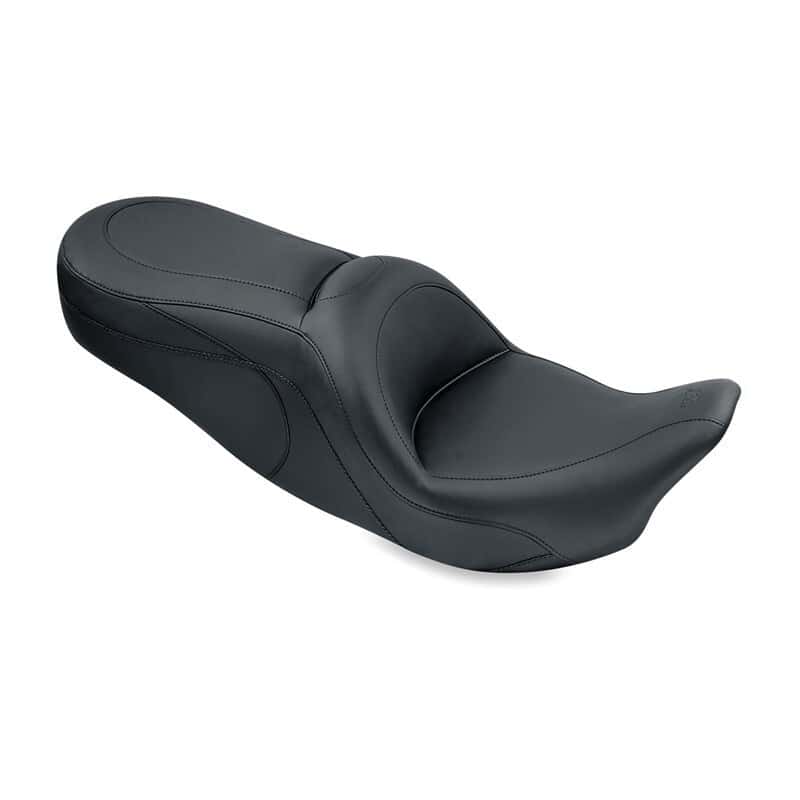 Mustang Motorcycle — Mustang 08-21 Harley Electra Glide Std,Rd Glide Rd King, Str Glide Sport Touring 1PC Seat - Black - view 2