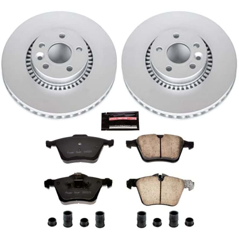PowerStop — Power Stop 11-14 Volvo S60 Front Z23 Evolution Sport Coated Brake Kit - view 1