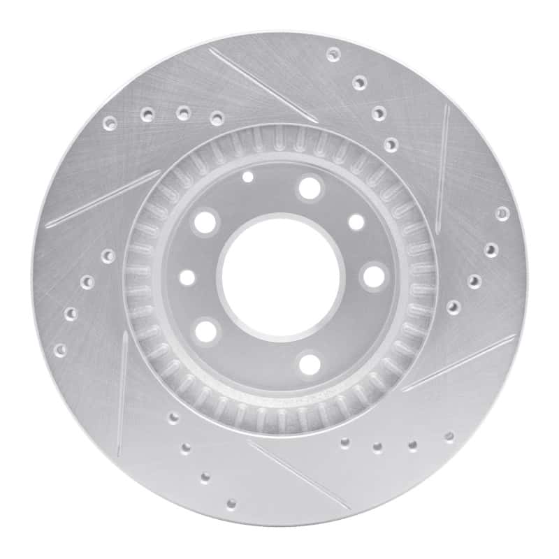 R1 Concepts — R1 06-15 Mazda MX-5 Miata Front Left Drilled & Slotted Silver Brake Rotor
R1 Brake Rotor Drill - view 5