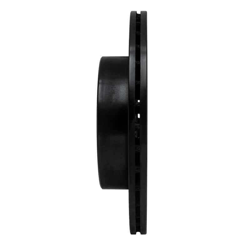 R1 Concepts — R1 87-89 Nissan 300ZX Turbo Rear Right Drilled & Slotted Black Brake Rotor
R1 Brake Rotor Drill - view 3
