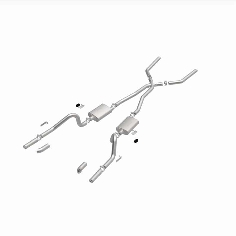Magnaflow — MagnaFlow SYS C/B 67-70 Mustang 2.50inch w/Tru-X
Crossmember-Back
Cat-Back - view 48