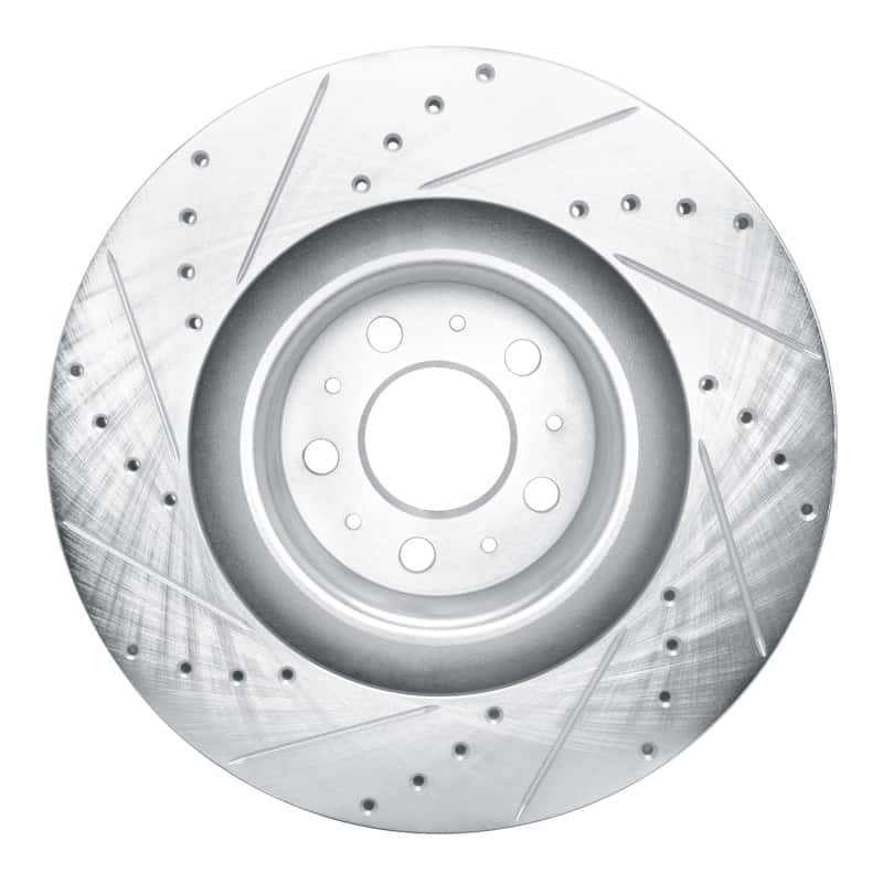 R1 Concepts — R1 20-25 Tesla Model Y Front Right Drilled & Slotted Silver Brake Rotor
R1 Brake Rotor Drill - view 5