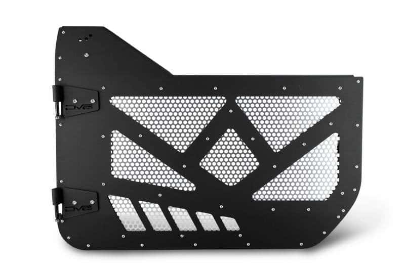 DV8 Offroad — DV8 18-22 Jeep 4 Door JL/JT Aluminum Half Doors with Perforated Mesh Front
Doors - view 2