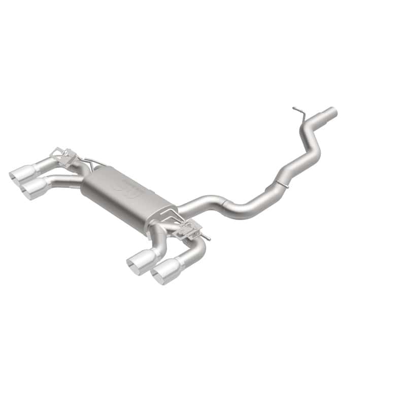 Magnaflow — MagnaFlow Sys C/B 2015-2017 Volkswagen Golf R 3in Polished SS Quad Tip Split Rear Exit
Cat-Back - view 3