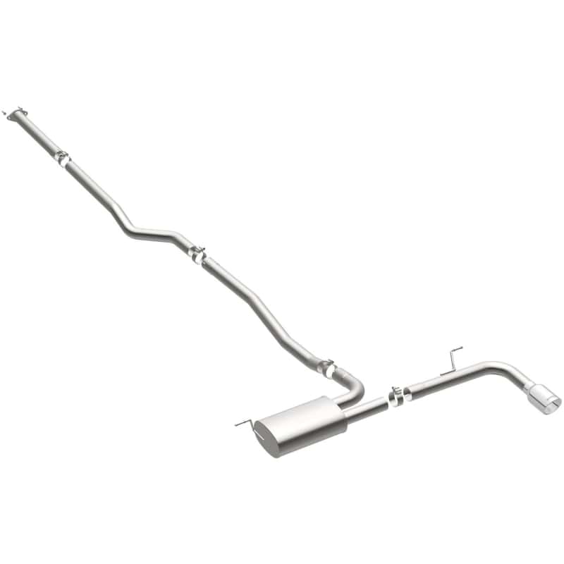 Magnaflow — MagnaFlow Cat Back, SS, 2.5in, Street, Single Straight Pass. Polished 4in Tip, 2015 Ford Fusion 2.5L
Cat-Back - view 27