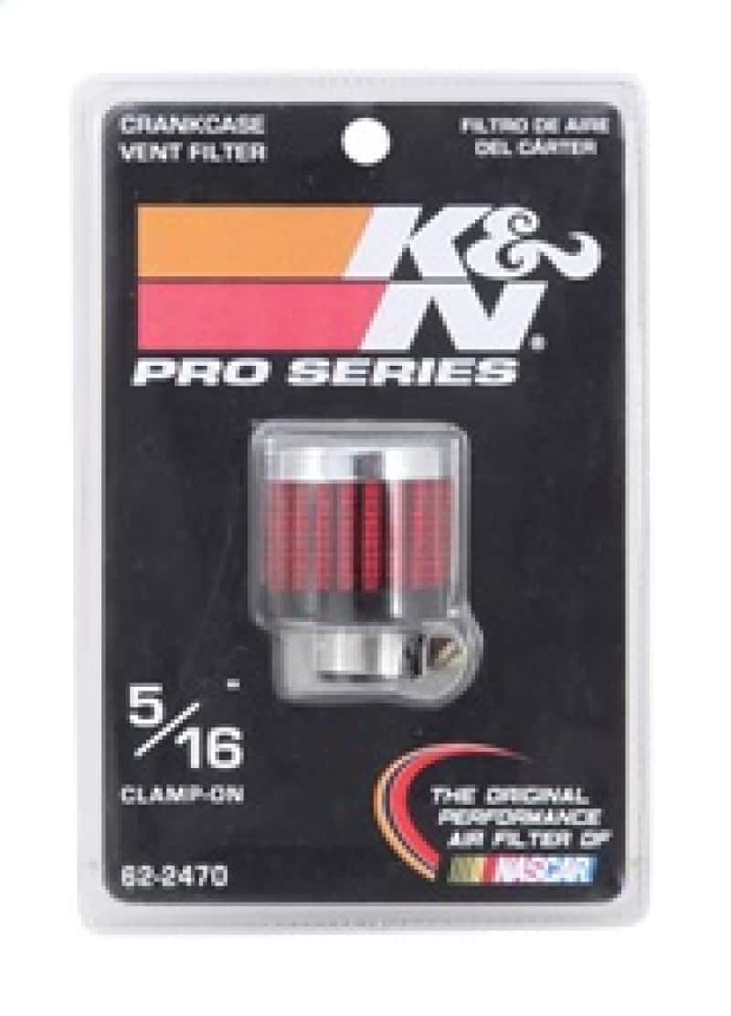 K&N Engineering — K&N .315/.431 Flange 1 3/8 inch OD 1.5 inch H Clamp On Crankcase Vent Filter
Vent Air Filter/Brea
Vent Air Filter - view 12