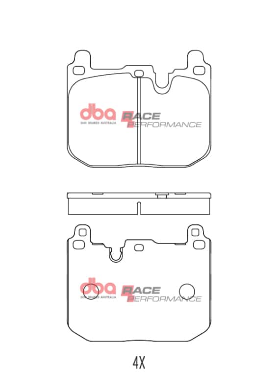 DBA — DBA 12-19 BMW 3-Series (F30) Front RP Performance Brake Pads
Brake Pad - view 1