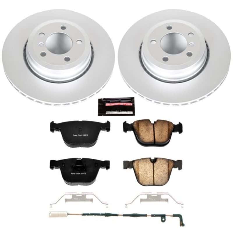 PowerStop — Power Stop 06-08 BMW 750i Rear Z23 Evolution Sport Coated Brake Kit - view 1