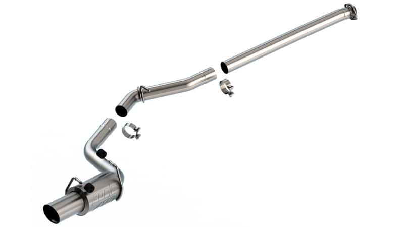 Borla — Borla 2022+ Subaru BRZ / 2022+ Toyota GR86 ATAK Cat Back Exhaust - 4.5in Stainless Tips
Cat-Back System - view 1
