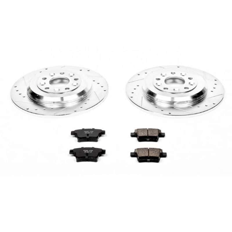 PowerStop — Power Stop 05-07 Ford Five Hundred Rear Z23 Evolution Sport Brake Kit - view 1