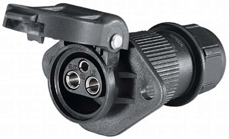 Hella — Hella Socket 3 Pole W/ Grommet - view 1