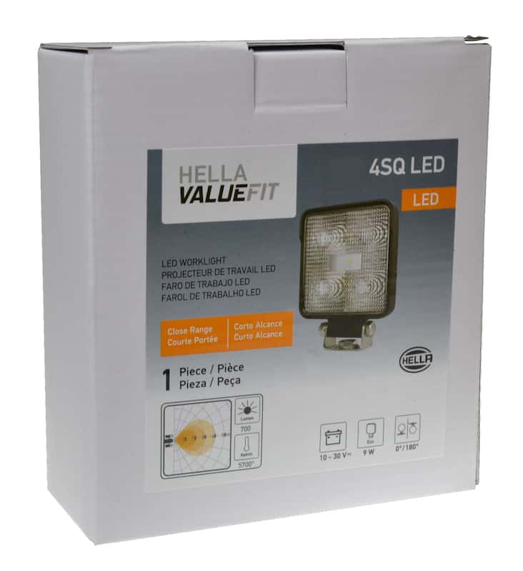 Hella — Hella ValueFit Work Light 4SQ LED MV CR LT - view 18