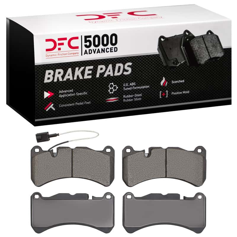 DFC — DFC 14-24 Maserati Ghibli Front 5000 Advanced Low Metallic Brake Pads
DFC Brake Pad Set - view 1