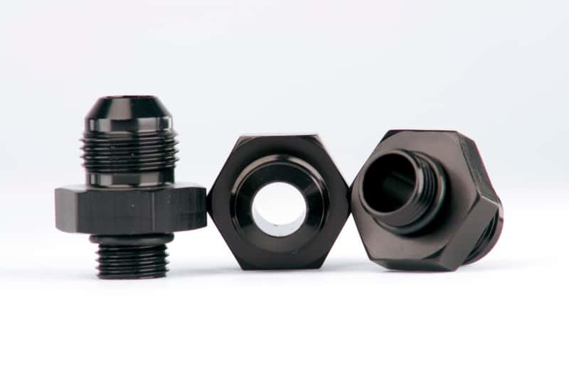 Aeromotive — Aeromotive EFI Reg. 13109 and Carb. Reg. 13201 AN -08 Fitting Kit
Fitting - view 3