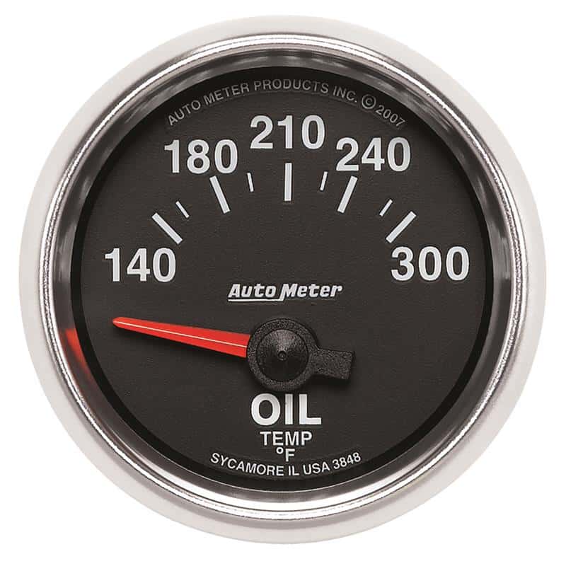 AutoMeter — Autometer GS 52mm 140-300 Deg F Short Sweep Electronic Oil Temperature Gauge
2-1/16" OIL TEMP, 14 - view 2