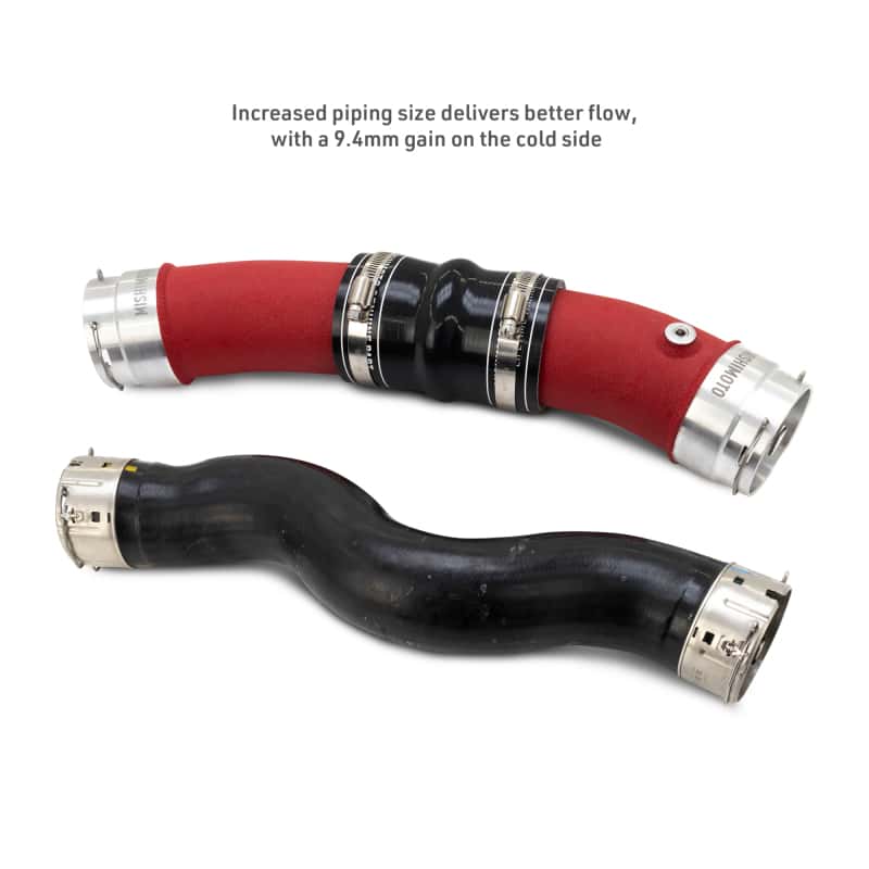 Mishimoto — Mishimoto 2024+ Toyota Tacoma Intercooler Pipe Kit - Red
Intercooler Pipe Set - view 3