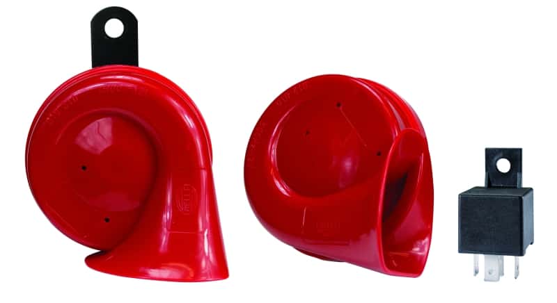 Hella — Hella Twin Trumpet Horn Kit 12V 400/500Hz (007424804 = 007424801) - view 3