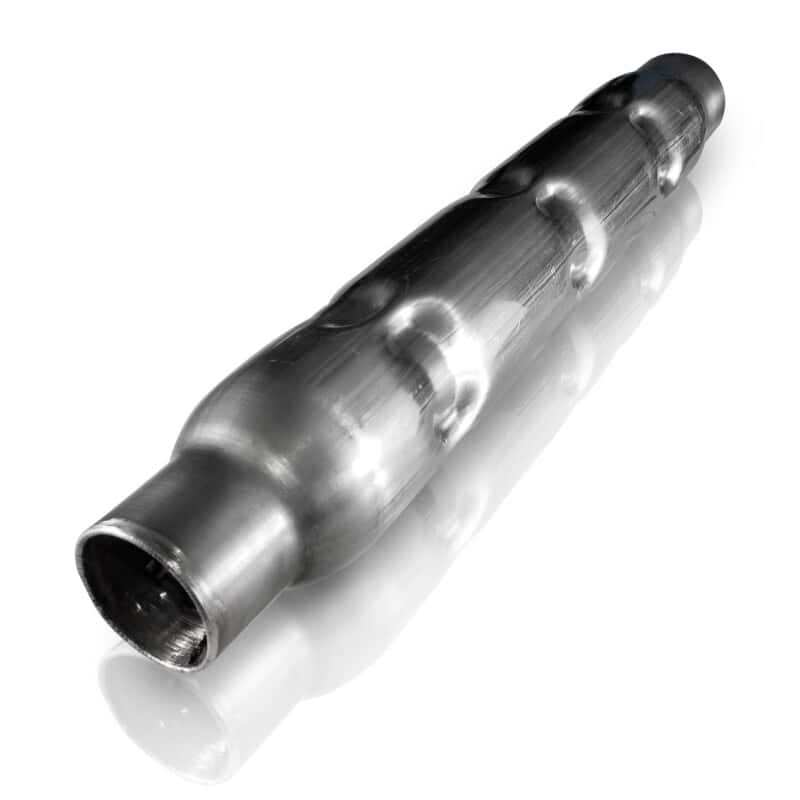 Stainless Works — Stainless Works 2in CHAMBERED ROUND MUFFLER (MILL FINISH)
Exhaust System - view 2