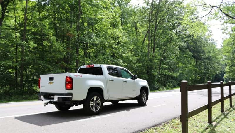 CORSA Performance — Corsa 2017-2022 Chevy Colorado 3.6L Extended Cab/ Long Bed Sport Cat-Back System Single Rear Exit
Exhaust - view 6