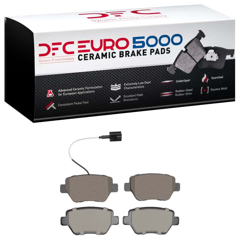 DFC — DFC 14-16 Maserati Ghibli Rear Euro 5000 Ceramic Brake Pads
DFC Brake Pad Set - view 1