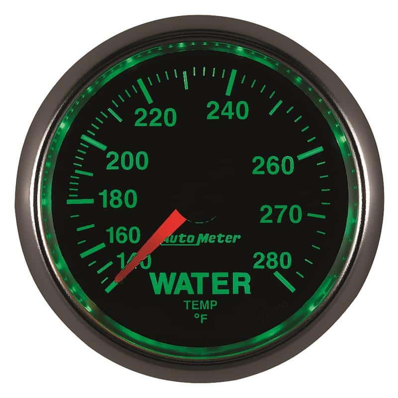AutoMeter — AutoMeter Gauge Water Temp 2-1/16in. 140-280 Deg. F Mechanical Gs
2-1/16" WATER TEMP, - view 5