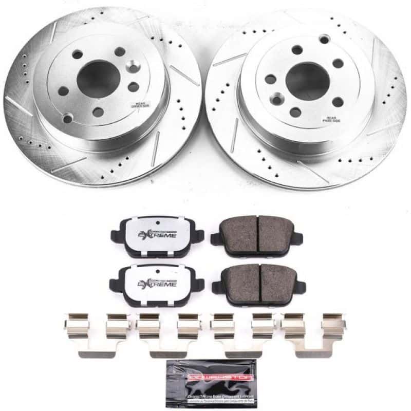 PowerStop — Power Stop 08-12 Land Rover LR2 Rear Z36 Truck & Tow Brake Kit - view 1