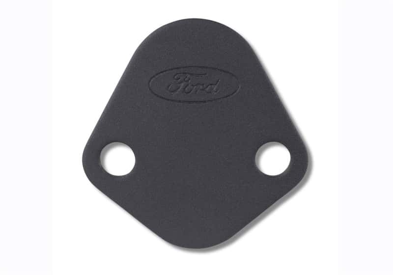Ford Racing — Ford Racing Fuel Pump Block Off Plate - Black Crinkle Finish w/ Ford Oval
FuelPmpBlk-OffPlt - view 7