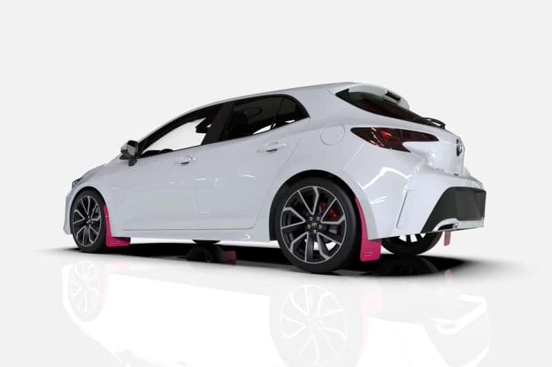 Rally Armor — Rally Armor 22-26 Subaru WRX Pink Mud Flap BCE Logo - view 3