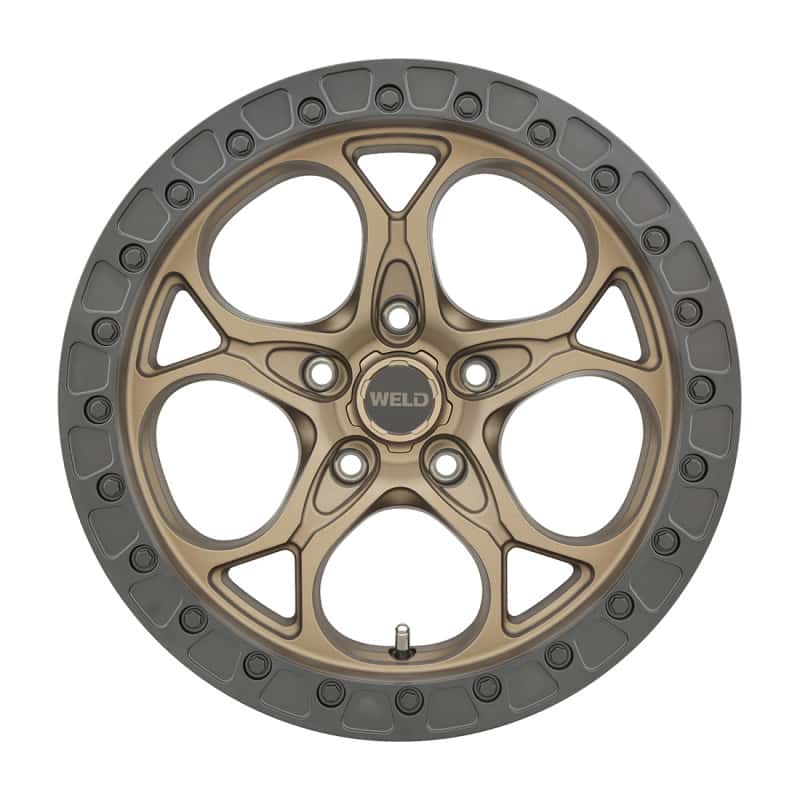 Weld — Weld Off-Road W106 17X9.0 Ledge 5X127 ET00 BS5.00 Satin Bronze Satin Black 71.5 - view 1