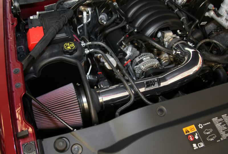 K&N Engineering — K&N 77 Series Performance Intake Kit for 2014 Chevrolet Silverado/GMC Sierra 1500 4.3L V6
Performance Air Inta
Air Intake System - view 11