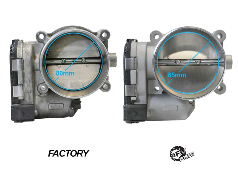 aFe — aFe POWER Throttle Body Ford Mustang GT 15-17 V8-5.0L
Throttle Body - view 2