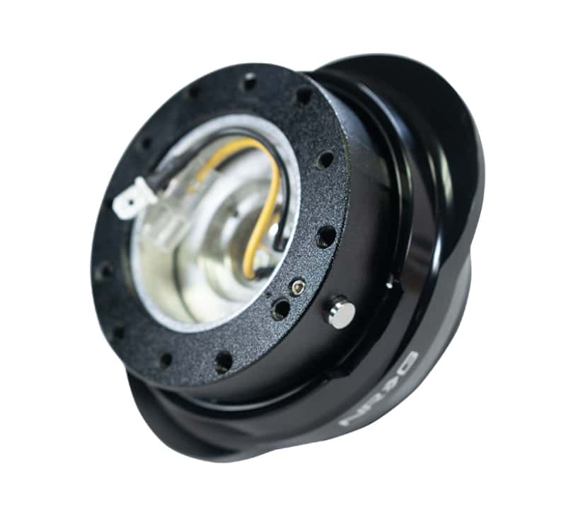 NRG — NRG Quick Release Gen 2.2 - Black Body / Shiny Black Oval Ring - view 3