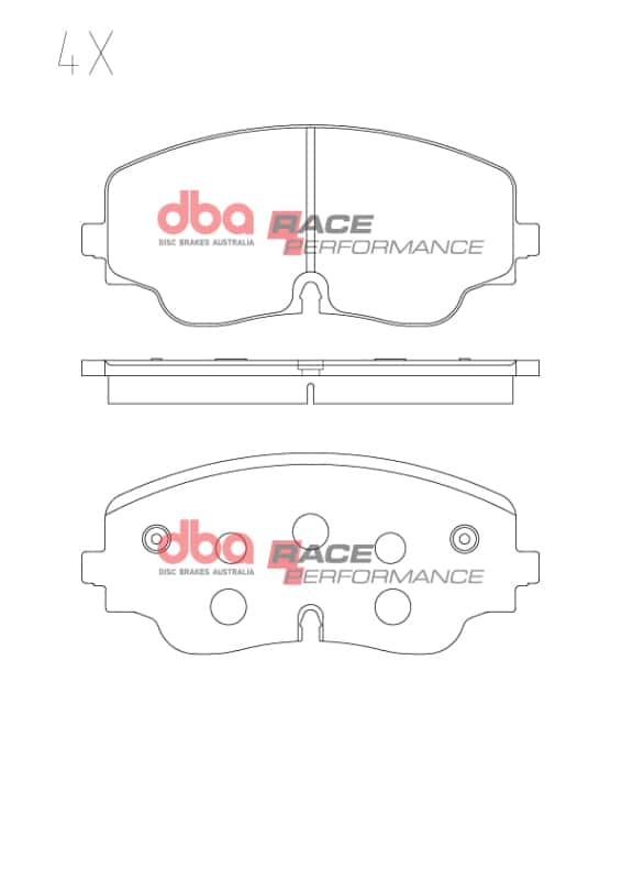 DBA — DBA 2022+ Volkswagen Golf R RP Performance Front Brake Pads
Brake Rotor - view 2