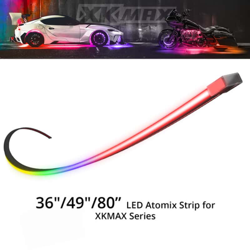 XKGLOW — XK Glow Body Gap Strip - 80in Left - view 1